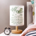 Family,Gift For Women,Gift For Men,Gift For Wife,Gift For Husband,Gift For Mother,Gift For Father,Gift For Brothers,Gift For Sisters,Gift For Son,Gift For Daughter,Custom Photo,Sad,Christmas,Memorial - Those We Love Don't Go Away Toile Memorial Bird - Personalized Fabric Lamp