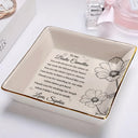 Gift For Bestie,Love - To My Bestie The Sister I Got To Choose - Personalized Ring Dish