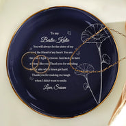 Gift For Bestie,Love - To My Bestie The Sister I Got To Choose - Personalized Ring Dish