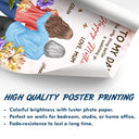 Gift For Daughter, Mom - Daughters (Adult), Love - To My Daughter Happy Mother's Day 3D Birth Flower - Personalized Poster