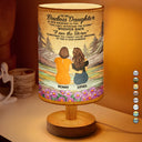 Love,Gift For Mother,Gift For Wife,Gift For Women,Mom - Daughters (Adult),Mom - Children - To My Daughter Whisper Back I Am The Storm - Personalized Fabric Lamp