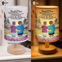 Love,Gift For Mother,Gift For Wife,Gift For Women,Mom - Daughters (Adult),Mom - Children - To My Daughter Whisper Back I Am The Storm - Personalized Fabric Lamp