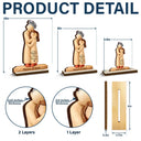 Gift For Mother,Mom - Daughters (Adult),Mom - Daughters (Young),Happy - To My Mom Never Forget I Love You - Personalized Custom Shaped Wooden Plaque