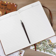 Christian,Gift For Sisters,Gift For Bestie - To My Sister In Christ - Personalized Leather Journal