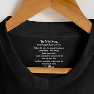 Dad - Sons,Gift For Son,Mom - Sons,Gift For Daughter,Dad - Daughters (Adult),Dad - Daughters (Young),Mom - Daughters (Adult),Mom - Daughters (Young),Grandpa - Grandkids,Grandma - Grandkids,Gift For Grandkids,Happy,Top Market - To My Son Daughter Never Forget That I Love You - Personalized T Shirt