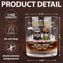 Gift For Father,Happy,Top Market - To My Son I Am So Proud Of You - Personalized Whiskey Glass