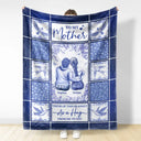 Gift For Yourself,Gift For Women,Gift For Aunt,Gift For Mother,Gift For Daughter,Gift For Sisters,Gift For Bestie,Love - Toile De Jouy A Hug From Me - Personalized Fleece Blanket, Sherpa Blanket