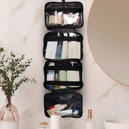 Travel Is My Therapy Vintage - Personalized Toiletry Bag