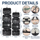 Gift For Women,Gift For Yourself,Travel,Summer,Happy - Travel Is My Therapy - Personalized Toiletry Bag