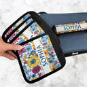 Travel,Happy,Gift For Yourself,Summer - Tropical Pattern Name - Personalized Luggage Handle Wrap