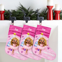 Gift For Kids, Christmas - Twirl Into Christmas Magic - Personalized Christmas Stocking
