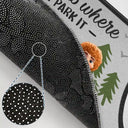 Home Is Where We Park It - Personalized Doormat