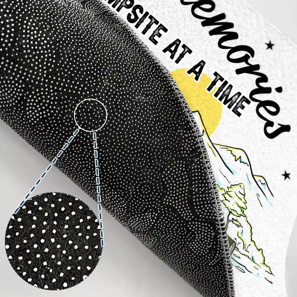 Making Memories One Campsite At A Time Camping Family - Personalized Doormat