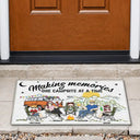 Making Memories One Campsite At A Time Camping Family - Personalized Doormat