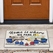 Making Memories One Campsite At A Time - Camping Family Gift - Personalized Doormat