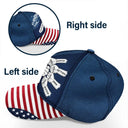 Gift For Husband,Parents,Gift For Yourself,Gift For Men,Gift For Grandpa,Gift For Father,Independence Day,Icon,Proud - US Flag Fist Bump Best Dad Ever - Personalized Classic Cap