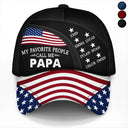 Gift For Husband,Parents,Gift For Yourself,Gift For Men,Gift For Grandpa,Gift For Father,Independence Day,Icon,Proud - US Flag My Favorite People My Stars - Personalized Classic Cap