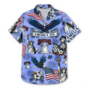 Independence Day,America 250th,Gift For Yourself,Gift For Women,Gift For Men,Proud - USA 250 Anniversary Eagle 1776 2026 - Personalized Hawaiian Shirt