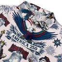Independence Day,America 250th,Gift For Yourself,Gift For Women,Gift For Men,Proud - USA 250 Anniversary Eagle 1776 2026 - Personalized Hawaiian Shirt