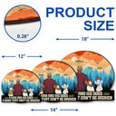 Dog Lovers ,Dog Mom, Dog Dad, Happy - Unbreakable Bond Dog Mom Dog Dad - Personalized Custom Shaped Wood Sign