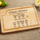 Gift For Husband,Gift For Yourself,Gift For Men,Gift For Grandpa,Grandpa's Hobby,Gift For Father,Dad's Hobby,Cooking - Unlimited Supply Of Treats - Personalized Wooden Cutting Board