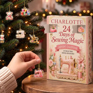 Adorable,Christmas,Custom Text,Gift For Mother,Gifts For Her,Sewing - Custom Name Sewing Magic - Personalized Christmas Countdown Advent Calendar