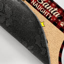 Dear Santa Define Naughty Christmas Dog - Christmas Gift For Dog Lovers - Personalized Custom Doormat