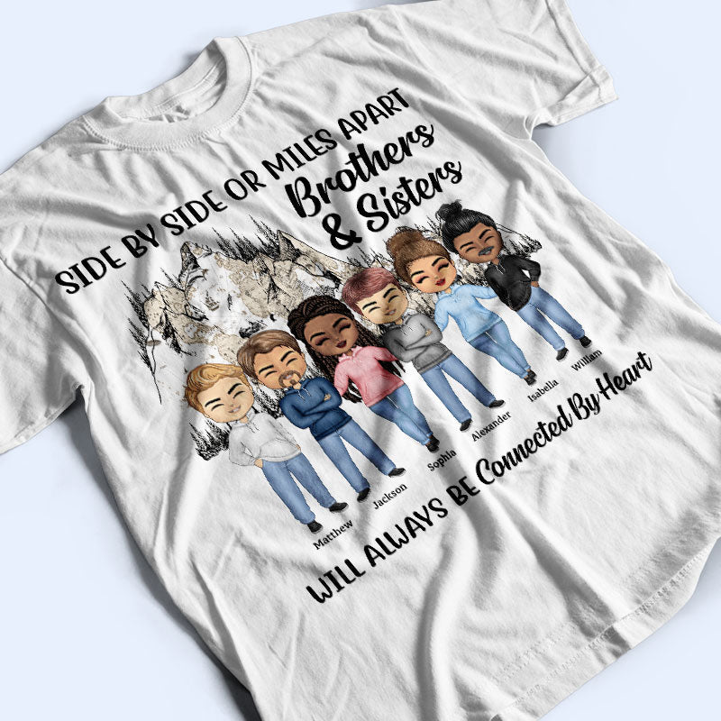 Sweat à capuche Connected By Heart Friends - Cadeau BFF Bestie - Sweat à capuche personnalisé