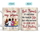 Who We Have In Our Life That Matters Best Friends - Bestie BFF Gift -  Personalized Custom White Edge-to-Edge Mug