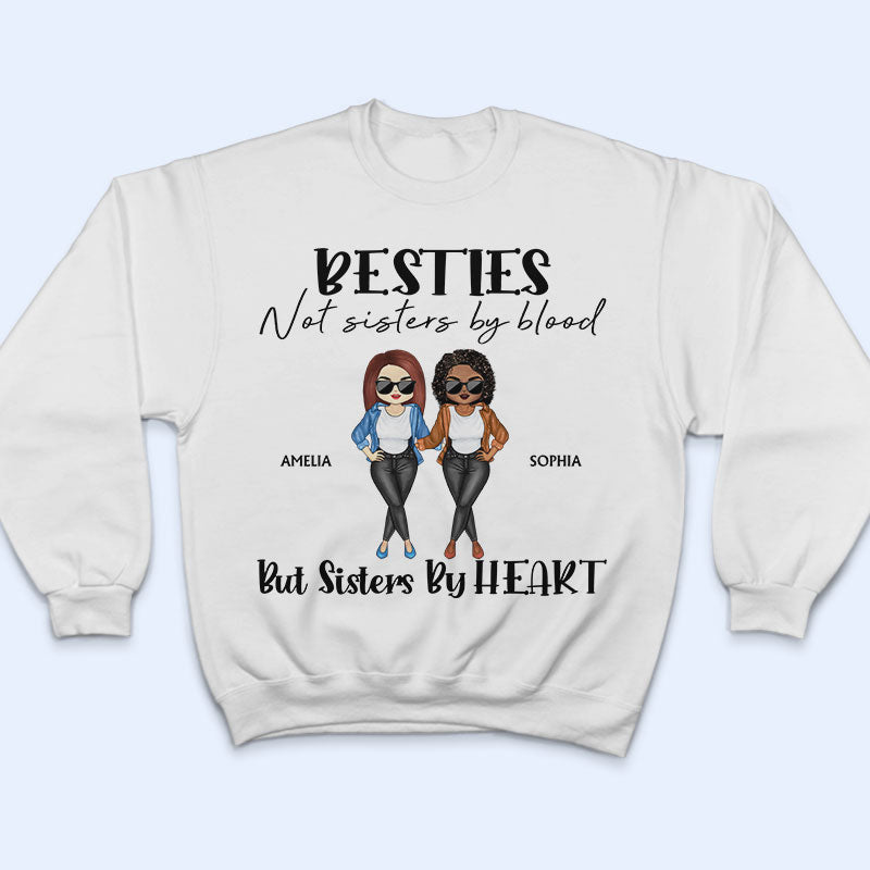 Sistas We Choose Best Friends - Bestie Sister Gift - Personalized Custom T Shirt