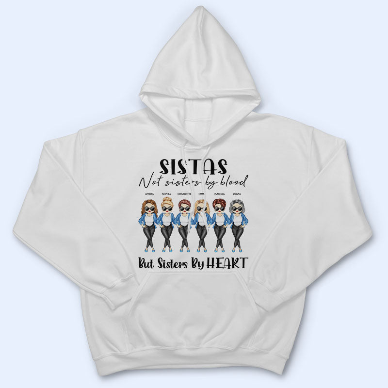 Sistas We Choose Best Friends - Bestie Sister Gift - Personalized Custom T Shirt