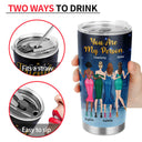 Best Friends Fashion Girls Good Friends Are Like Stars - Gift For BFF And Colleagues - Personalized Custom Tumbler