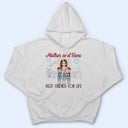 Mother And Daughters Sons Best Friends For Life - Mother Gift - Personalized Custom T Shirt