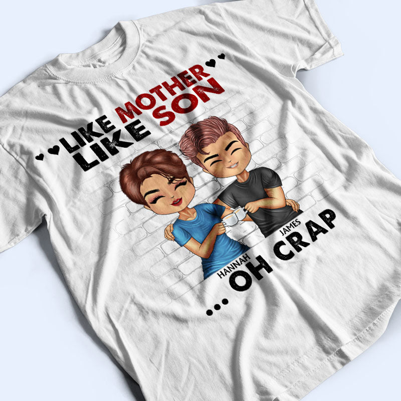 Telle mère, telle fille, tel fils - Cadeau mère - T-shirt personnalisé