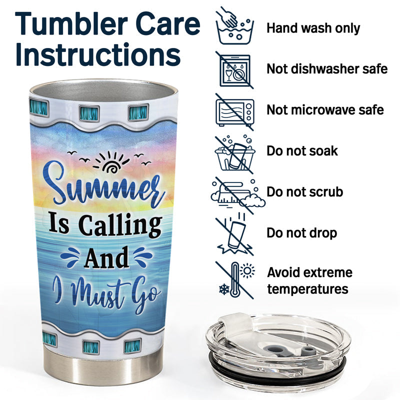 Just A Girl Boy Who Loves Cruising - Gift For Traveling Lovers - Personalized Custom Tumbler