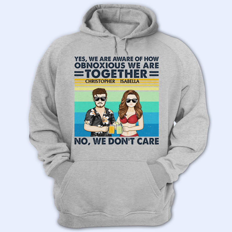 Oui, nous sommes conscients de la détestabilité de nos amis - Cadeau pour meilleure amie - T-shirt personnalisé