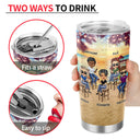 Here's To Another Year Of Bonding Over Alcohol Beach Besties - Gift For Friends - Personalized Custom Tumbler