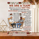 The Day I Met You - Gift For Couples - Anniversary, Birthday Gift For Spouse, Lover, Husband, Wife, Boyfriend, Girlfriend, Couple - Personalized Custom Vertical Rectangle Acrylic Plaque