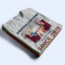 Ensemble depuis - Cadeau d'anniversaire pour conjoint, amoureux, mari, femme, petit ami, petite amie, couple - T-shirt personnalisé