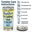 Just A Girl Boy Who Loves Traveling Adventure - Gift For Traveling Lovers - Personalized Custom Tumbler