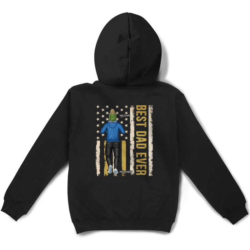 Best Dad Ever - Birthday Gift For Father, Grandpa - Personalized Custom T Shirt