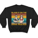 Apparently We're Trouble When We Are Together - Birthday, Vacation, Funny Gift For Bestie, Best Friends - Personalized Custom T Shirt