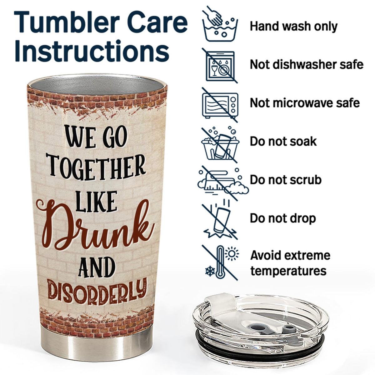 We're Not Sugar And Spice And Everything Nice We're Sage And Hood Best Friends Dark - Bestie BFF Gift - Personalized Custom Tumbler