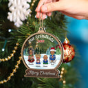 Our Grandkids Children - Christmas Gift For Family, Grandma, Grandpa, Grandparents - Personalized 2-Layered Mix Ornament