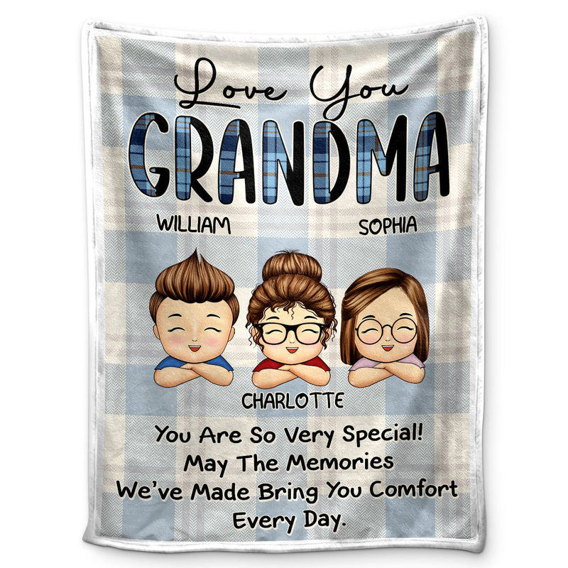 You Are So Very Special - Loving Gifts For Grandma, Grandmother, Mom - Personalized Fleece Blanket