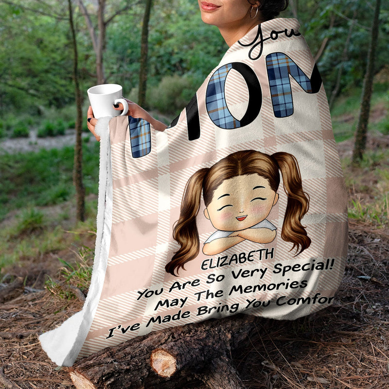 You Are So Very Special - Loving Gifts For Grandma, Grandmother, Mom - Personalized Fleece Blanket