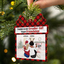 Rien de plus beau que l'amitié ! Cadeaux de Noël pour les meilleurs amis ! Décoration en bois personnalisée.