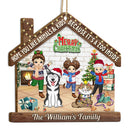 Hope You Like Animals And Kids - Christmas Gift For Family, Parents, Pet Lovers - Personalized Custom Shaped Wooden Ornament