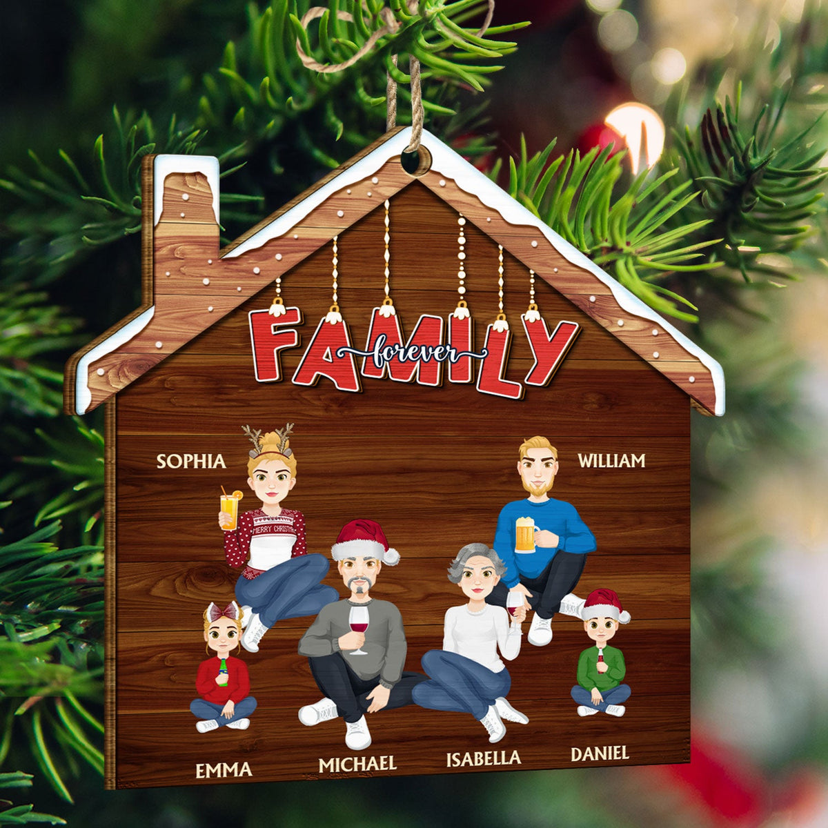 Family Siblings Forever - Christmas Gift For Parents, Sisters, Brother ...