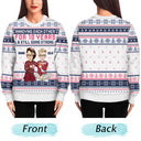 Annoying Each Other For And Still Going Strong - Christmas Gift For Couple, Spouse, Husband, Wife - Personalized Unisex Ugly Sweater